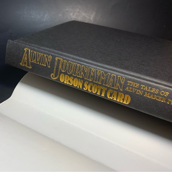Alvin Journeyman by Orson Scott Card Hardcover First Edition / First Printing - Picture 12 of 13